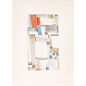 GLARNER Fritz 1899-1972,COLOR DRAWING FOR RELATIONAL PAINTING,1963,Waddington's CA 2024-04-25