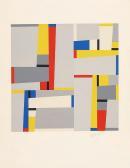 GLARNER Fritz 1899-1972,Komposition (Relational Painting Nr. 96),Fischer CH 2014-11-27