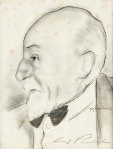 GLARS G,Pirandello portréja,1931,Nagyhazi galeria HU 2012-12-11