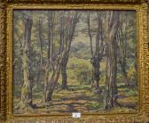 GLASE,A dappled woodland scene,Andrew Smith and Son GB 2013-09-10
