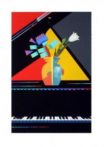 GLASER Milton 1929-2020,Metamorphic Flowers,1990,Ro Gallery US 2024-02-07