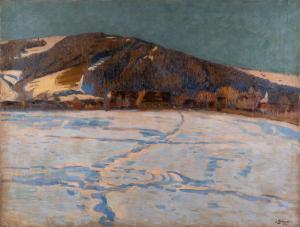 GLASNER Jakob 1879-1942,Winter landscape,1913,Hargesheimer Kunstauktionen DE 2021-03-13
