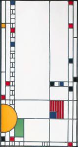 GLASS Jean Pierre 1946,Frank Lloyd Wright, for the Avery Coonley Playhous,Christie's GB 1999-06-11