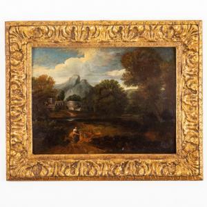 GLAUBER Johannes 1646-1726,Paesaggio,Wannenes Art Auctions IT 2023-06-28