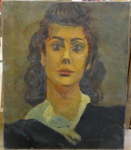 GLEIB 1900-1900,Portrait de femme,1942,Millon & Associés FR 2015-04-10