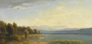 GLEIM Eduard 1812-1899,Sommertag am Starnberger See,Zeller DE 2007-12-06