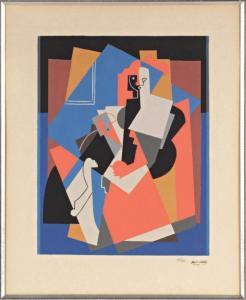 Gleizes Albert 1881-1953,Composition cubiste,Joron-Derem FR 2012-11-23