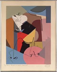 Gleizes Albert 1881-1953,Composition cubiste,1915,Joron-Derem FR 2012-11-23