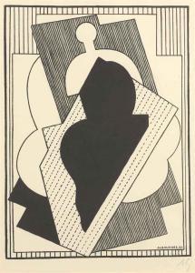 Gleizes Albert 1881-1953,Composition Cubiste,1921,Christie's GB 2014-11-06