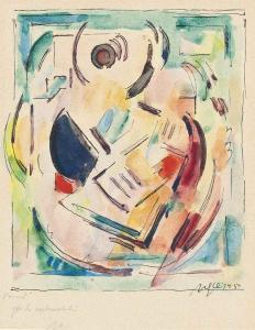 Gleizes Albert 1881-1953,Etude pour la contemplation,1950,Christie's GB 2016-02-05