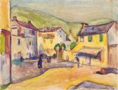 Gleizes Albert,PLACE A BAGNERES-DE-BIGORRE,1908,Artcurial | Briest - Poulain - F. Tajan 2012-10-24