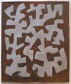 GLEN DAVIS W 1900-1900,Untitled Biomorphic Abstraction,1983,Concept Gallery US 2010-10-16