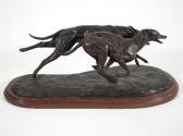 GLEN HARRIET,Greyhound on the Turn,Simon Chorley Art & Antiques GB 2016-07-19