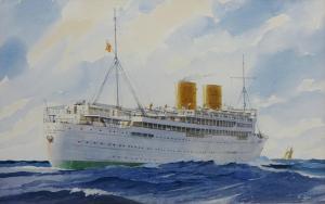 GLEN K.,Reina del Pacifico - Steam Ship Portrait,David Duggleby Limited GB 2018-09-22
