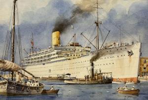 GLEN K.,RMS Strathden at Port Said Egypt,David Duggleby Limited GB 2023-02-11