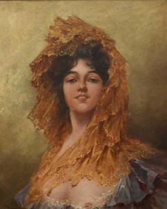 GLENDENING Jnr. Alfred 1861-1903,A young beauty,1899,Woolley & Wallis GB 2024-03-06