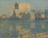 glenn walter 1900-1900,Ipswich docks,1934,Bonhams GB 2009-12-03