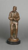 glenther,Bronze Figure,Hindman US 2009-05-05