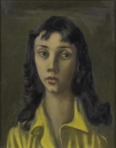 GLICKER BENJAMIN C 1914-2001,UNTITLED (HEAD OF A YOUNG GIRL),1940,Sotheby's GB 2011-09-27