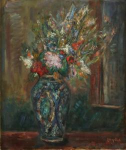 GLIKSBERG Haim 1904-1970,Flower Vase,Tiroche IL 2023-09-10