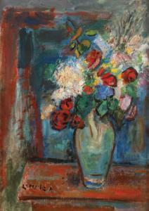 GLIKSBERG Haim 1904-1970,Flower Vase,Tiroche IL 2023-01-21