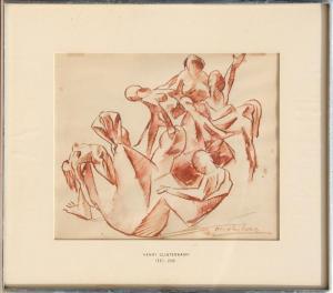 GLINTENKAMP Hendrik 1887-1946,Man and his Loves,1940,Ro Gallery US 2024-02-07