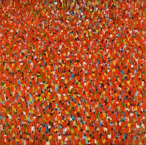 GLOVER Ablade 1934,Red People,2020,Sotheby's GB 2024-03-21