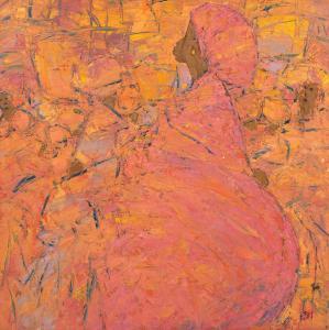 GLOVER Ablade 1934,Woman in Red,1993,Bonhams GB 2024-03-27