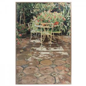 GLOVER DAVID LLOYD 1947,The enchanted patio,Morton Subastas MX 2021-06-30