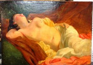 GLOVER G.A,Reclining nude,Bellmans Fine Art Auctioneers GB 2017-02-07