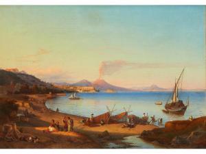 GMELIN Johann Georg 1810-1854,MALERISCHE ANSICHT DER BUCHT VON,1851,Hampel DE 2021-12-09