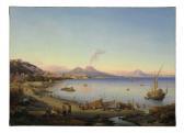 GMELIN Johann Georg 1810-1854,The Bay of Naples,1841,Christie's GB 2012-01-26