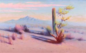 GOBBLE SHRINER HERBERT 1871-1941,Pink Desert,1932,Clars Auction Gallery US 2018-07-15