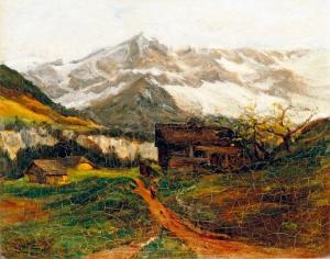 GOBELL Smith 1900-1900,Hófödte hegycsúcsok,Nagyhazi galeria HU 2012-05-22