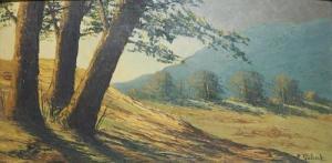 GOBERT Paul 1891-1963,Paysage titré Vallée du Grésivaudan, vers Bernin,Sadde FR 2019-04-25