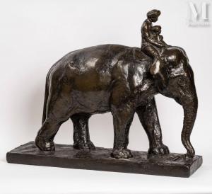 GODCHAUX Roger 1878-1958,Toomai des élèphants,Millon & Associés FR 2024-03-16