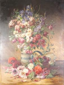 GODCHAUX 1800-1900,Vase de fleurs,Yann Le Mouel FR 2024-02-08
