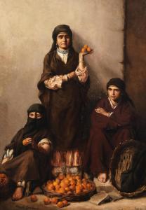 GODDARD AMELIA 1847-1929,The orange sellers,1875,Bonhams GB 2022-06-14