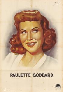 GODDARD Paulette 1910-1990,PAULETTE GODDARD, MANIFESTO PASSE-PARTOUT 1947,Aste Bolaffi IT 2020-02-18