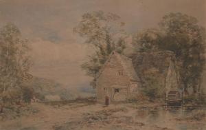 GODDARD William Charles 1800-1900,Near Saltash, Cornwall,1898,Rosebery's GB 2020-10-17
