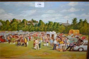 GODDEN Stanley,The Car Boot Sale,Lawrences of Bletchingley GB 2015-06-09