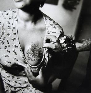 GODED Maya 1970,Prostitute tattooed es seno,1998,Bloomsbury London GB 2009-11-10