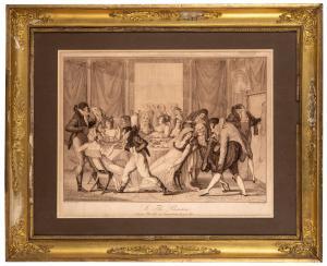 GODEFROY Adrien Pierre F 1777-1865,Le thé parisien,Wannenes Art Auctions IT 2022-09-19