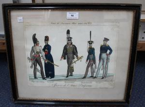 GODEFROY Adrien Pierre F 1777-1865,Officiers de l'Armeé Prussienne,Tooveys Auction GB 2017-04-19
