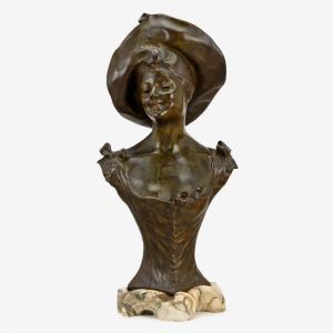 GODET Henri 1863-1937,The bust of a woman,Freeman US 2015-10-06