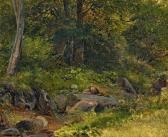 GODTFERD Rump 1816-1880,Inside a Forest,Van Ham DE 2016-05-13