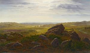 GODTFERD Rump 1816-1880,Schwedische Landschaft,Van Ham DE 2013-05-17