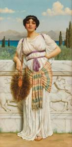GODWARD John William 1861-1922,A Greek Beauty,1905,Sotheby's GB 2023-12-07