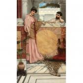 GODWARD John William 1861-1922,WAITING FOR AN ANSWER,1889,Sotheby's GB 2007-10-23