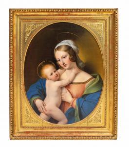 GOEBEL Karl Peter 1791-1823,Madonna mit Kind,1823,Palais Dorotheum AT 2023-11-22